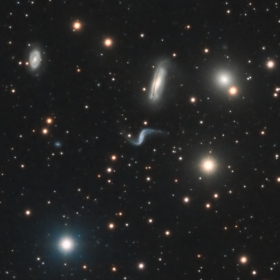 Hickson 44 Galaxy Cluster
